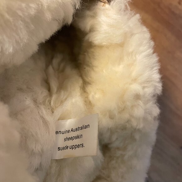 Sheepskin Booties Warm NO TAG US 11 - Picture 4 of 4